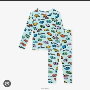 Posh Peanut x Hot Wheels 2-Piece Pajamas